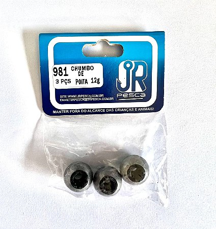 Chumbo De Poita 12gr JR Pesca